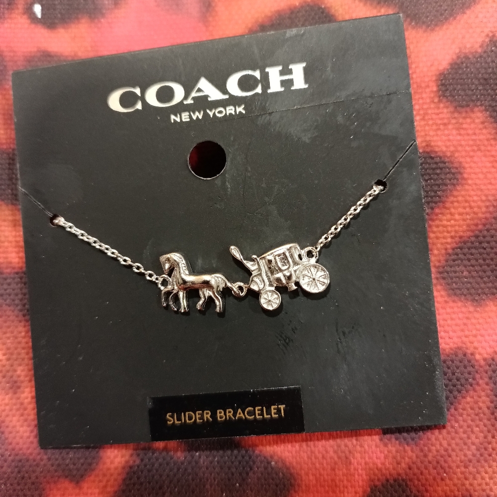 Coach slider braclet